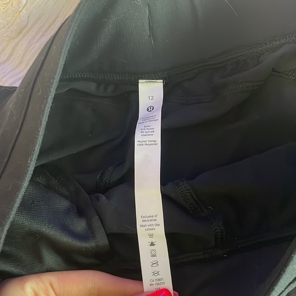 Lululemon ready to rulu joggers size 12 black - Picture 4 of 4